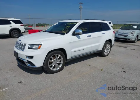 2015 Jeep Grand Cherokee Summit из США, поврежденный, VIN 1C4RJFJG1FC913649